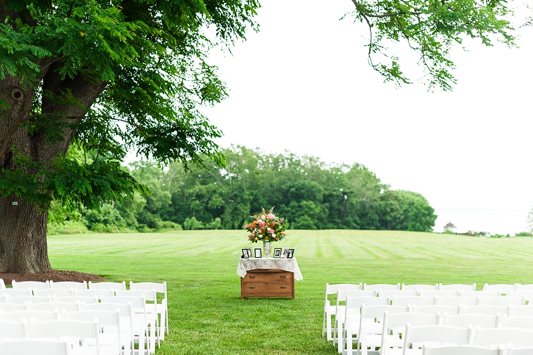 A Grey, Coral, + Blue, Swan Harbor Farm Maryland Wedding by Maryland Fine Art Photographer Lauren R Swann