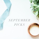 Lauren's Favorites, September Picks