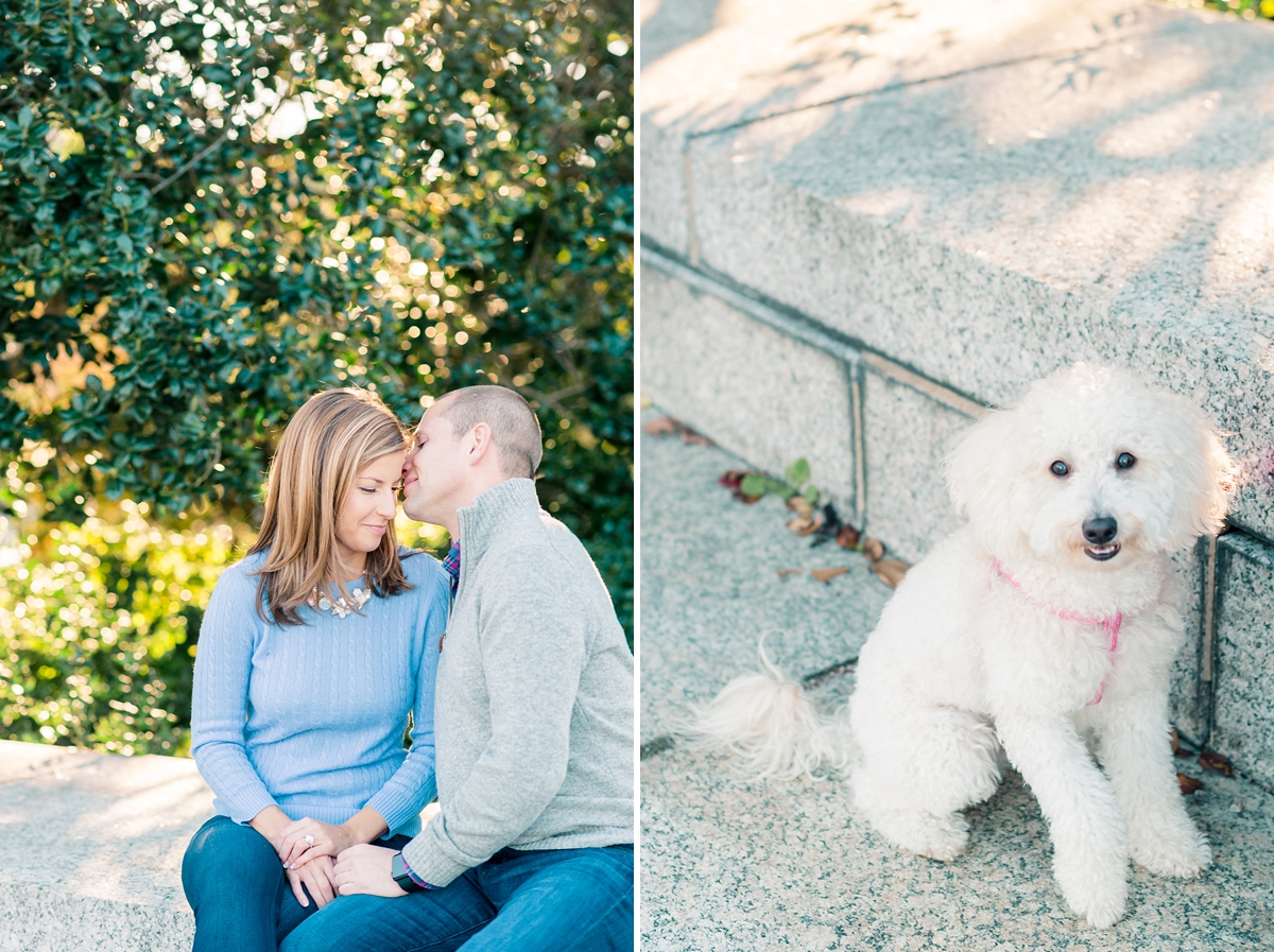 An Autumn Kate Spade Inspired, Washington D.C. Engagement Session at the Lincoln Memorial for the Classy Bride + Groom, by Fine Art Photographer Lauren R Swann