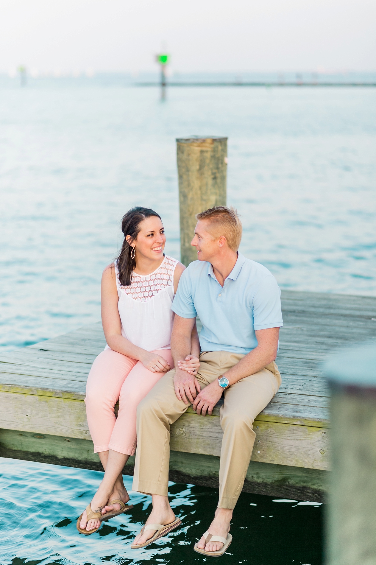 A Classic and Nautical Summertime Engagement session at the Maritime Museum in Annapolis, Maryland | Maryland and Destination Fine Art Photographer | Lauren R Swann | www.laurenrswann.com