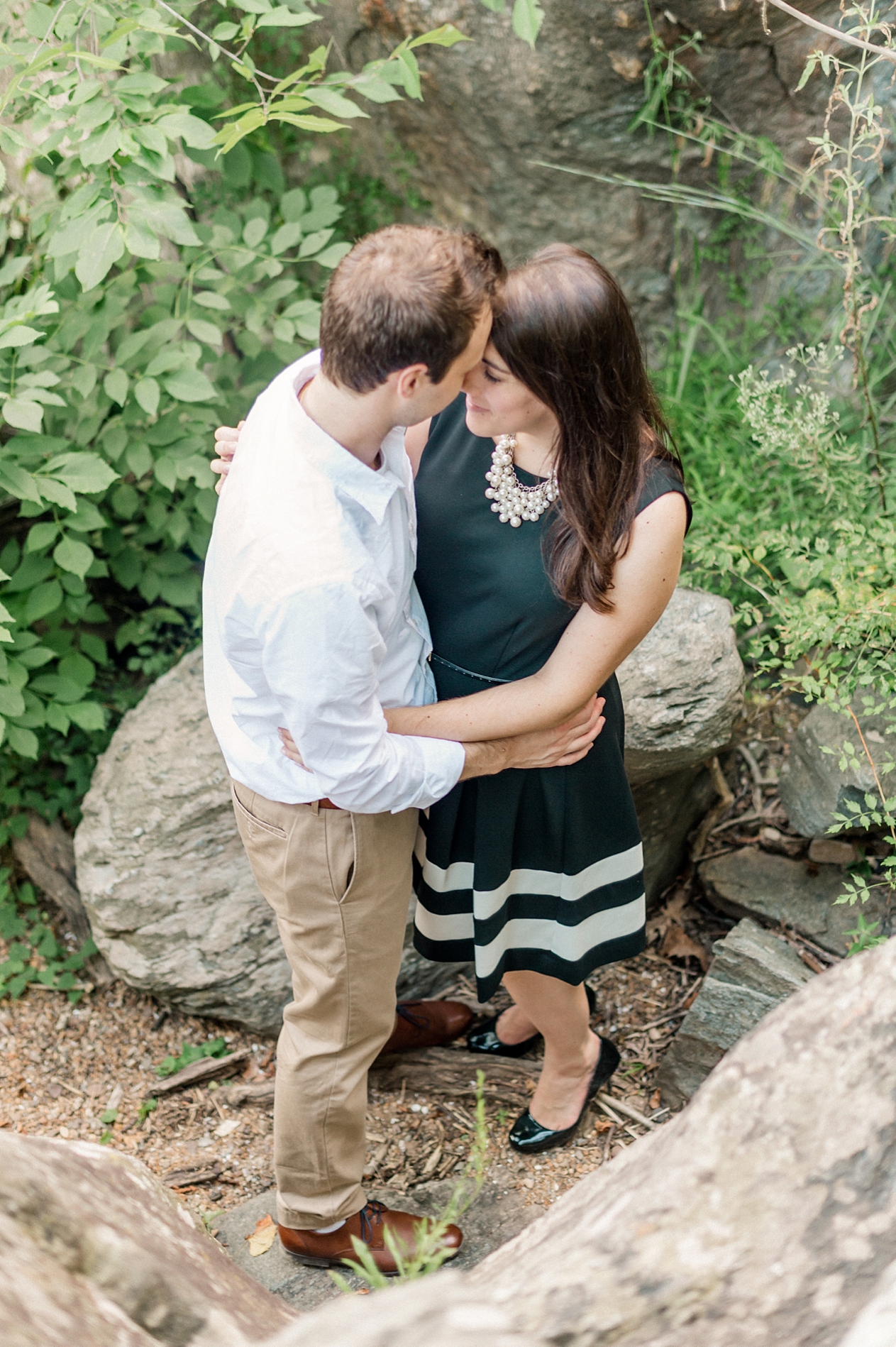 A Classic and Romantic Great Falls, Maryland Engagement session by Washington DC Fine Art Photographer Lauren R Swann