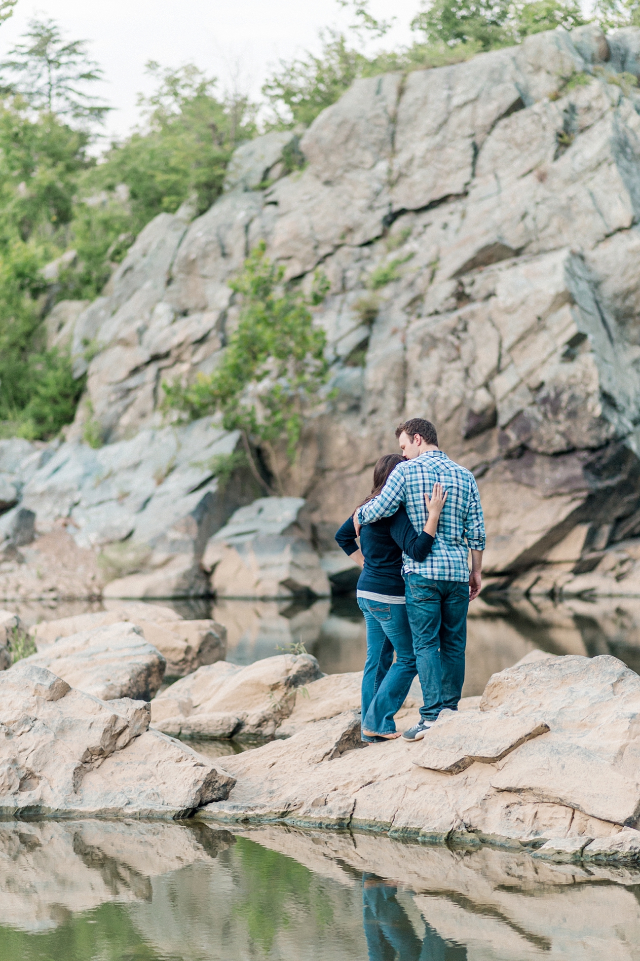 A Classic and Romantic Great Falls, Maryland Engagement session by Washington DC Fine Art Photographer Lauren R Swann