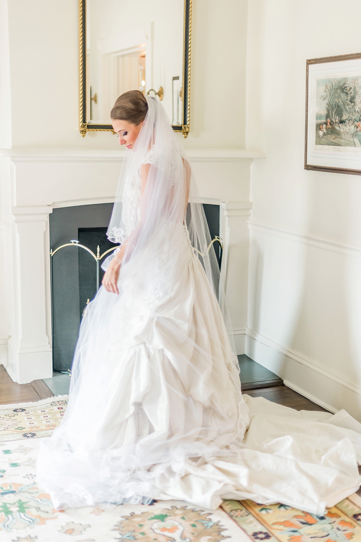 A Classic and Romantic Birkby House, Leesburg Virginia wedding by Fine Art Photographer Lauren R Swann