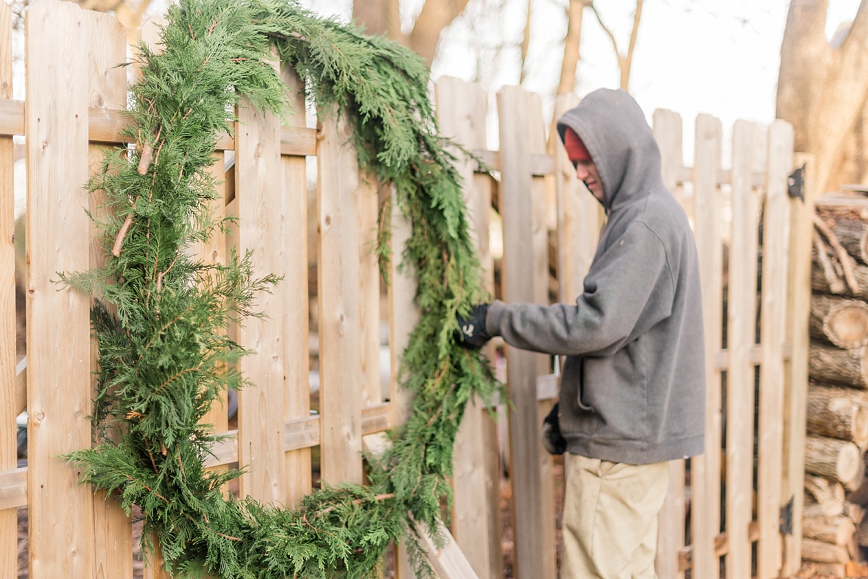 Newlywed Traditions - Wreath Making by Lauren R Swann