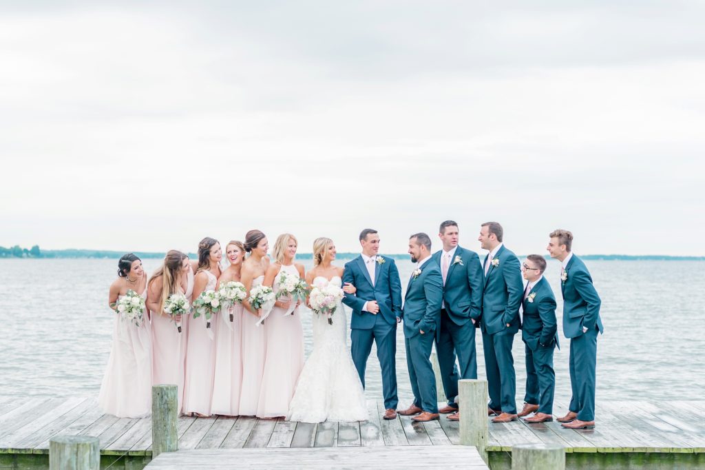 A Fine Art Coastal Wedding Ceremony at Herrington by the Bay by Lauren R Swann