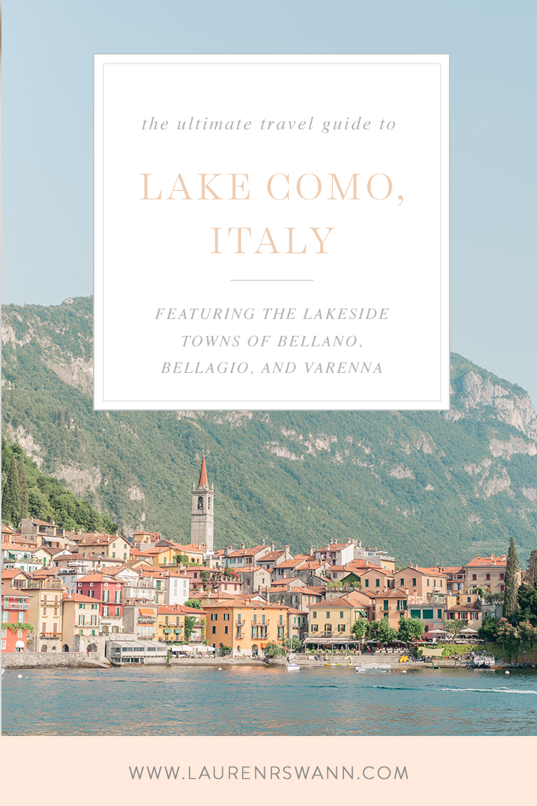 The Ultimate Travel Guide for Northern Lake Como, Italy by Fine Art Destination Wedding Photographer Lauren R Swann