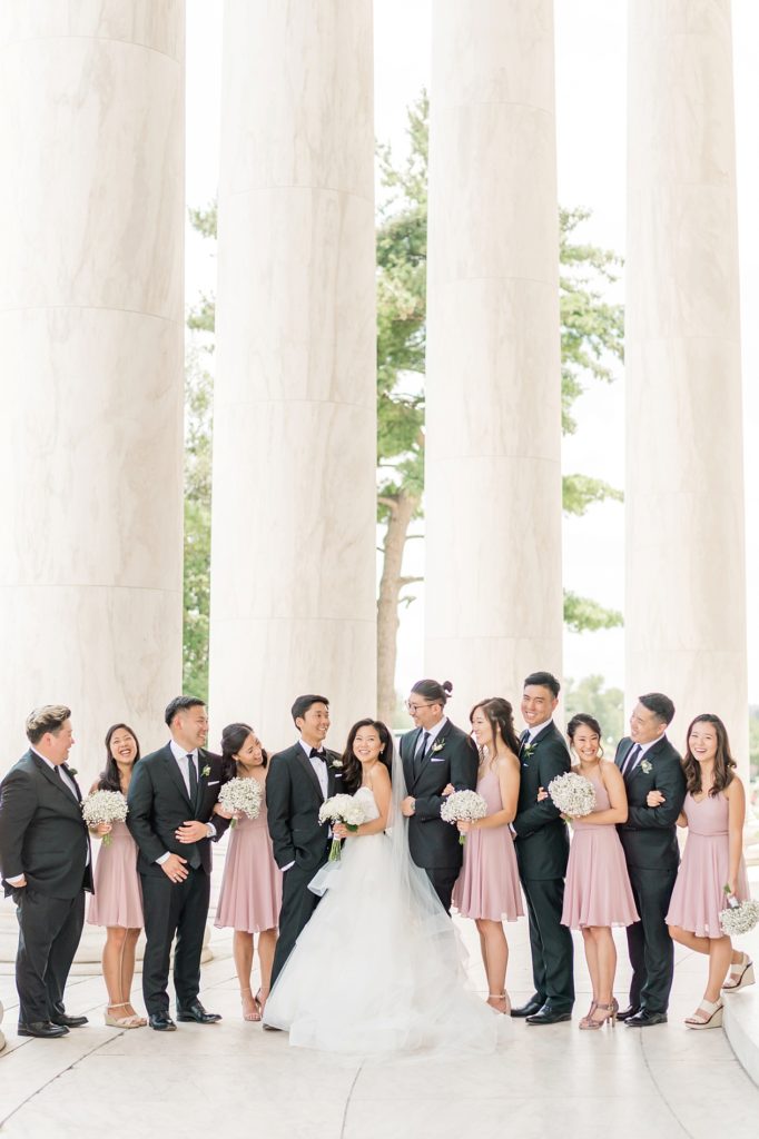Jefferson Memorial, Washington DC Wedding by Fine Art Photographer Lauren R Swann