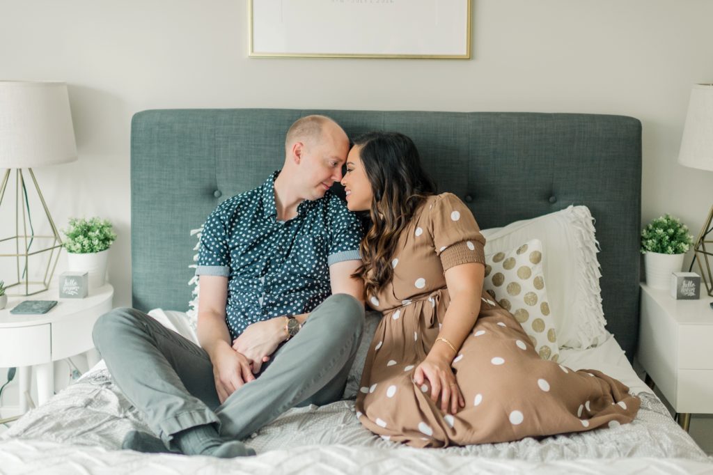 In-Home Logan Circle Lifestyle Anniversary Session by Fine Art Photographer Lauren R Swann
