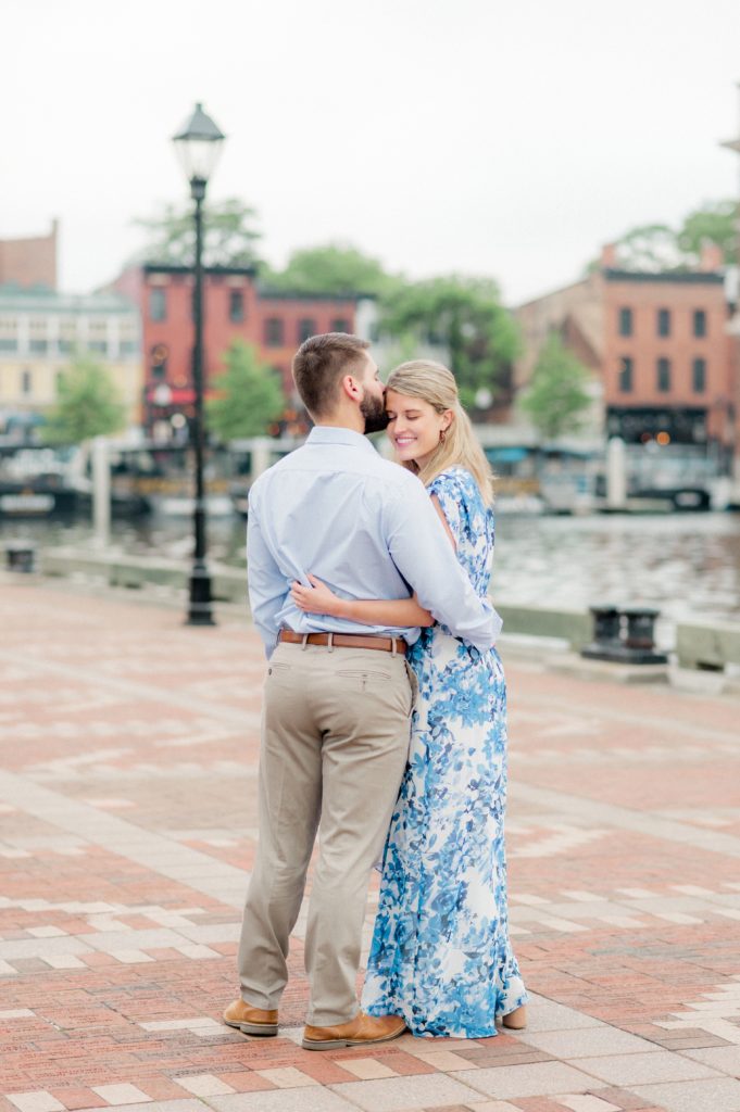 Fell's Point, Baltimore engagement shoot by wedding photographer Lauren R Swann photo
