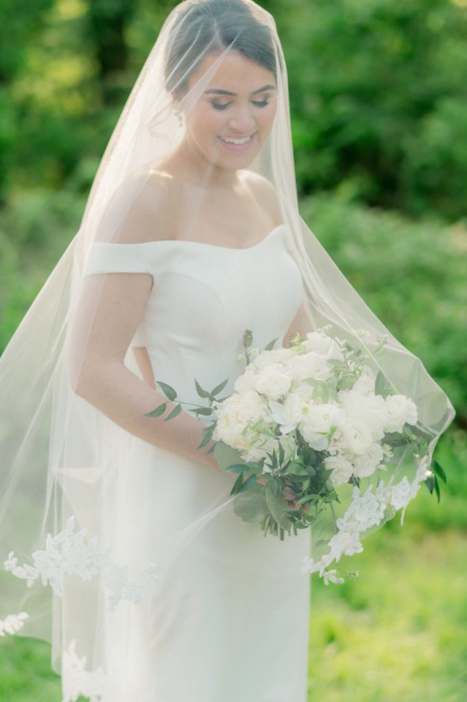 Bridal Updo with Veil | Baltimore Fine Art photographer Lauren R Swann photo