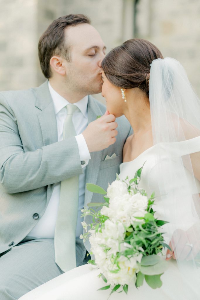 Bride and Groom Portraits | Baltimore wedding by Fine Art photographer Lauren R Swann photo