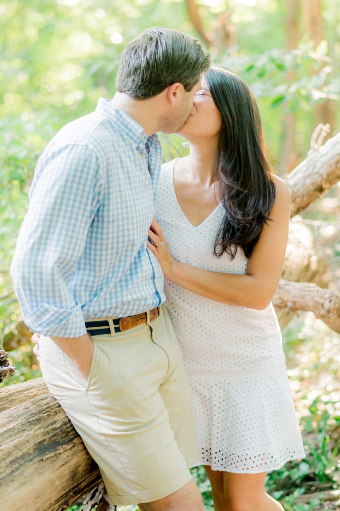 A gorgeous Washington DC couple's engagement session near the Capitol Building photo