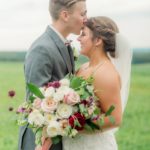 Bride & Groom, Pine Ridge Farm wedding photo