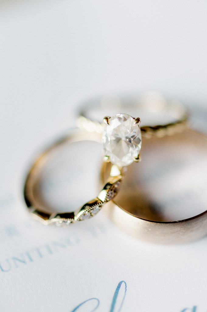 Three Wedding Rings | Baltimore Wedding photographer Lauren R Swann