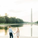 Sunrise Lincoln Memorial Engagement – Sam & Heather