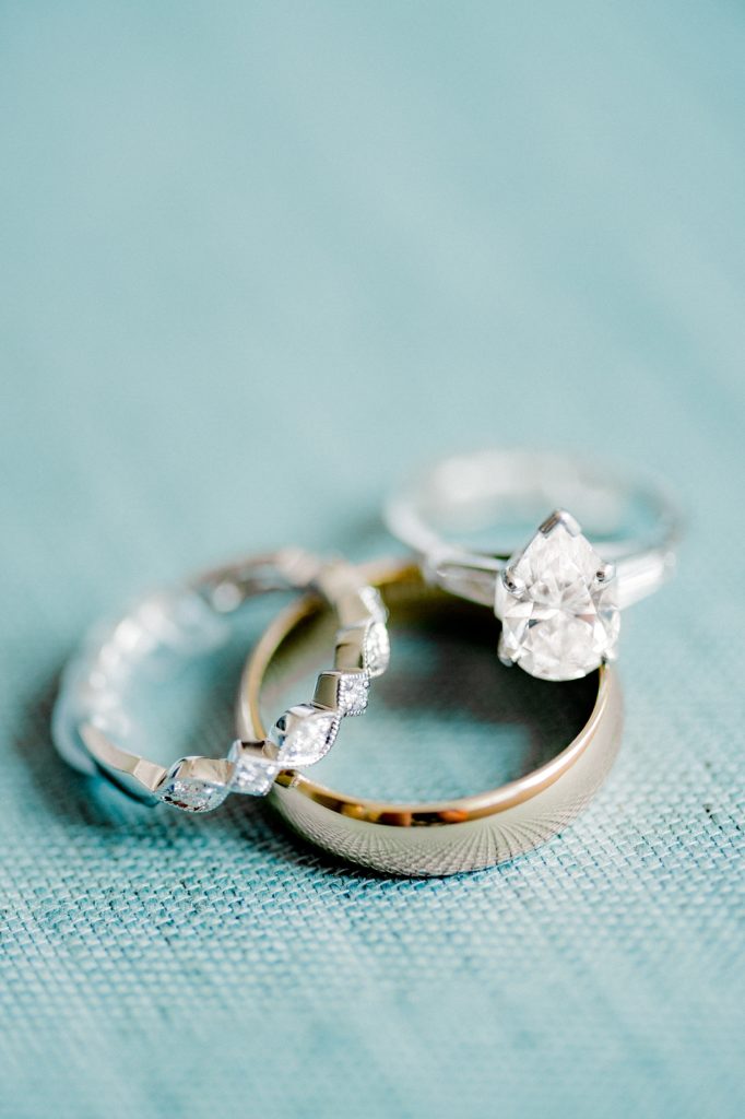 Wedding Rings | Intimate Waterfront Annapolis wedding by DC photographer Lauren R Swann photo