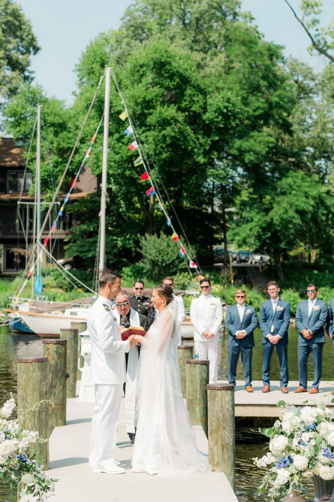 Intimate Waterfront Annapolis wedding by DC photographer Lauren R Swann photo