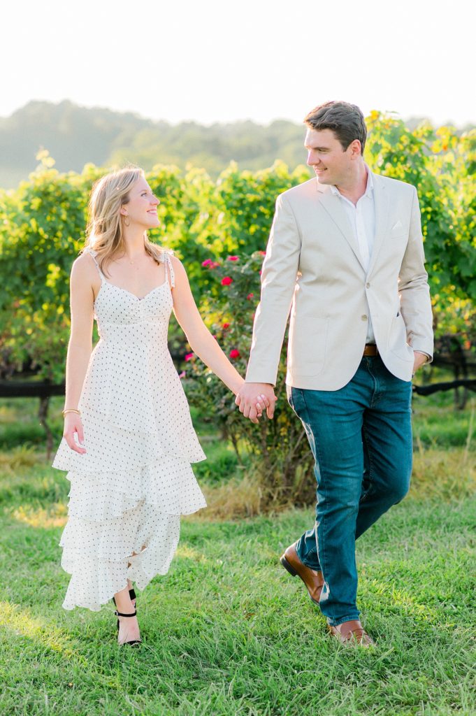 Stone Tower Winery Engagement by DC Wedding Photographer Lauren R Swann photo