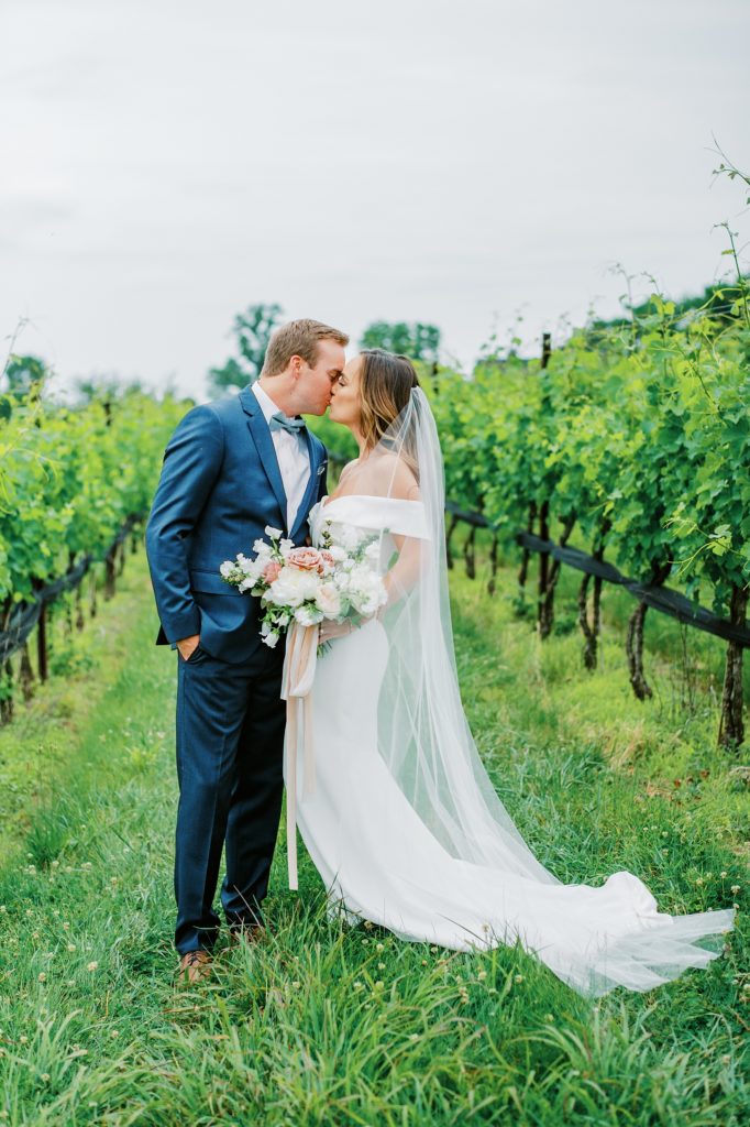 Bride & Groom Portraits | Stone Tower Winery Virginia Wedding by Lauren R Swann photo