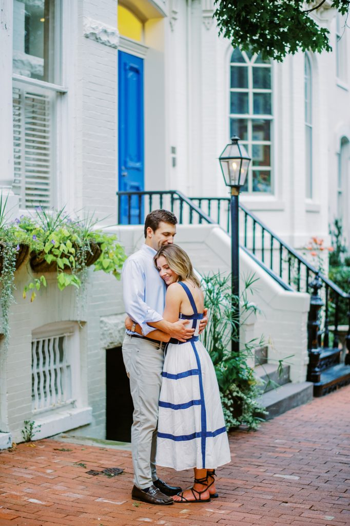 A Charleston-inspired Georgetown DC Engagement session by Lauren R Swann photo
