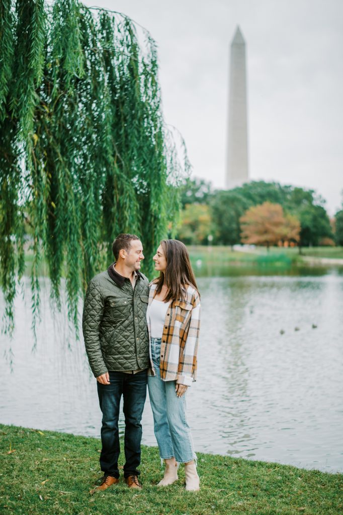 Washington DC Fall Engagement by Lauren R Swann photo