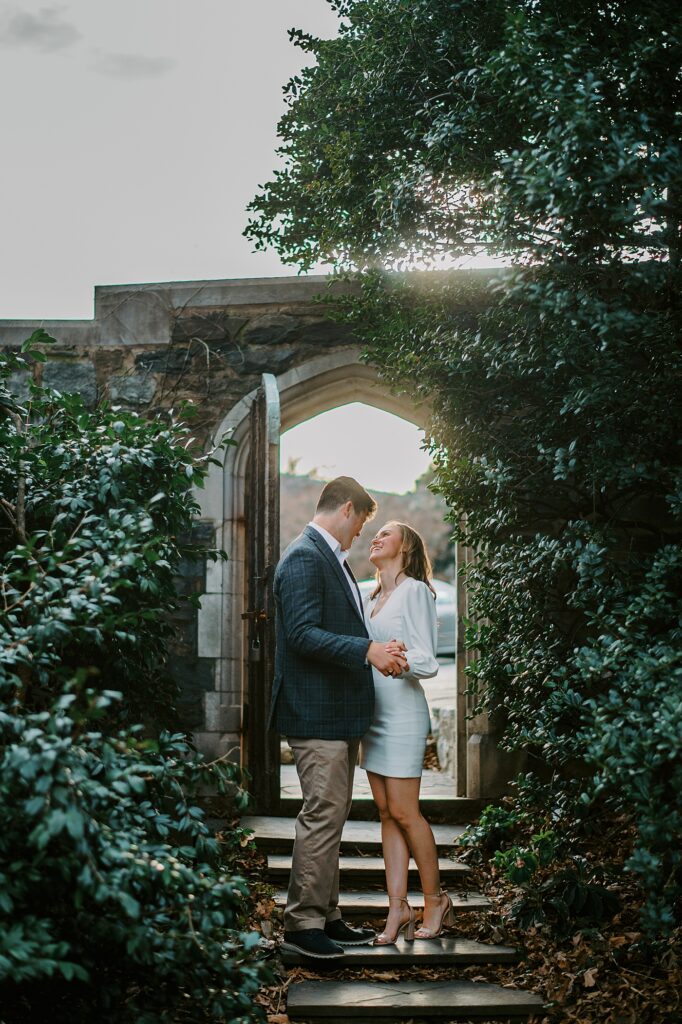 National Cathedral Washington DC Engagement photos by Eastern Shore wedding photographer Lauren R Swann photo