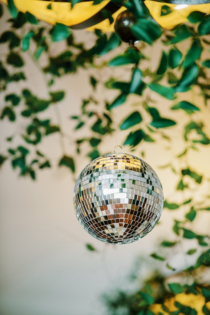 Ballroom Wedding Inspiration | Disco chic meets Eastern Shore | New Years Eve at the Tidewater Inn Easton wedding