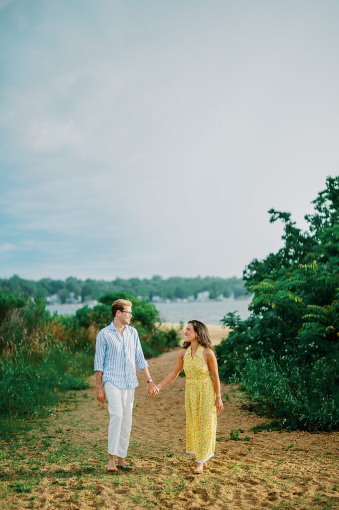 Rainbow Paradise Engagement | Gibson Island Annapolis Wedding photographer Lauren R Swann photo