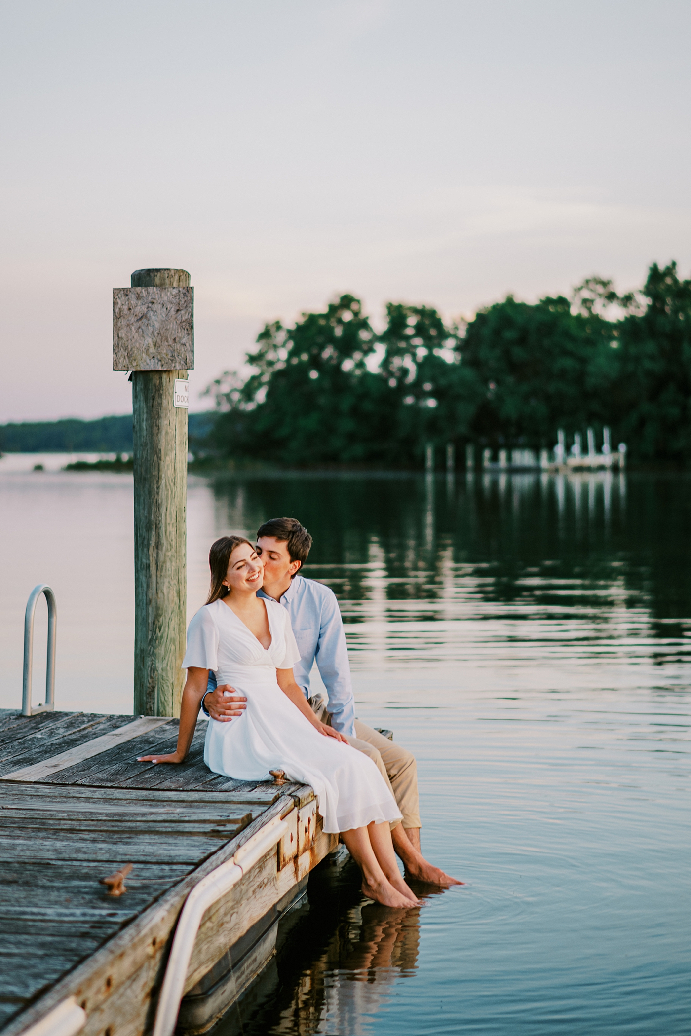 Engagement Photos at Quiet Waters Park in Annapolis